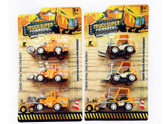 Pull Back Construction Truck(3in1) toys