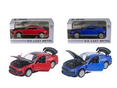 1:36 Die Cast Spors Car Pull Back(2C) toys