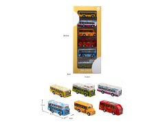 Die Cast Bus Pull Back(8in1) toys