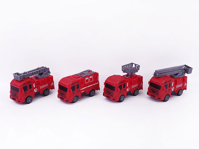 Pull Back Fire Engine(4in1) toys