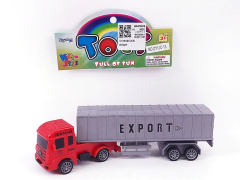 Pull Back Container & Tanker(2S2C) toys