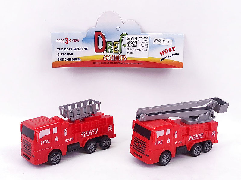 Pull Back Fire Engine(2in1) toys