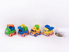 Pull Back Construction Truck(4in1) toys