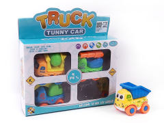 Pull Back Construction Truck(4in1) toys