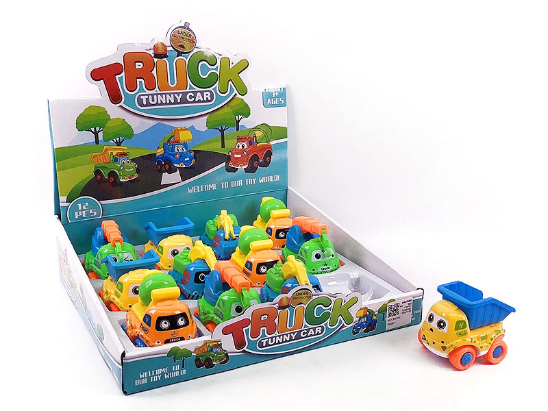 Pull Back Construction Truck(12in1) toys