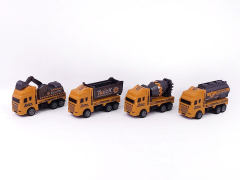 Pull Back Construction Truck(4S) toys