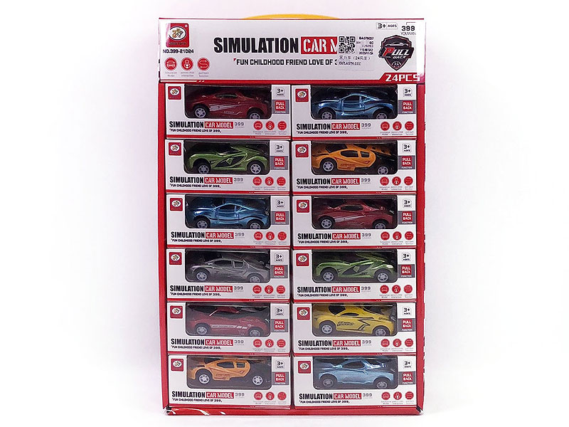 Pull Back Car(24in1) toys