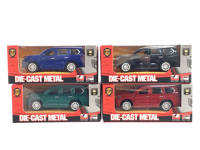 1:32 Die Cast Car Set Pull Back(4C) toys