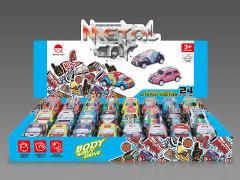 Pull Back Car(24in1) toys