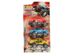 Pull Back Jeep(3in1) toys