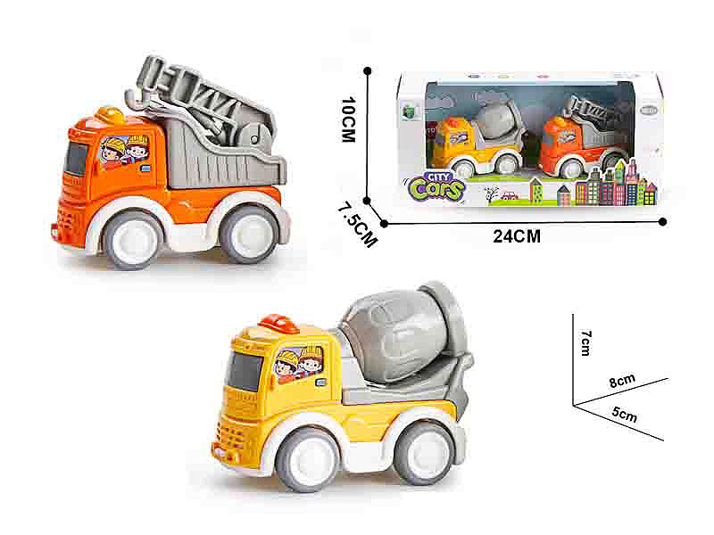 Pull Back Construction Truck(2in1) toys