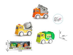 Pull Back Construction Truck(3in1) toys