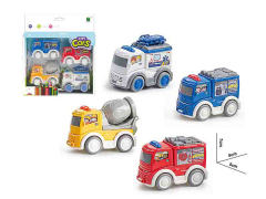 Pull Back Car(4in1) toys