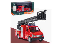 1:43 Die Cast Fire Engine Pull Back