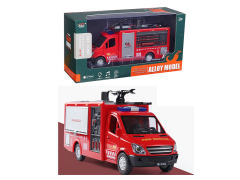 1:43 Die Cast Fire Engine Pull Back