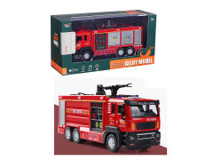 1:43 Die Cast Fire Engine Pull Back toys