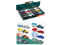 Die Cast Truck Pull Back(8in1) toys