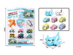 Pull Back Car(8in1) toys