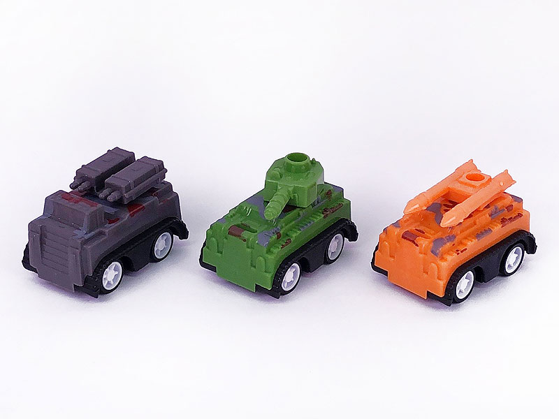 Pull Back Tank(3S) toys