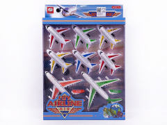 Pull Back Airplane(8in1) toys