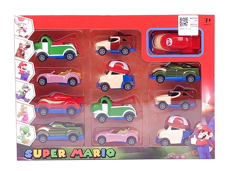 Pull Back Car(12in1) toys