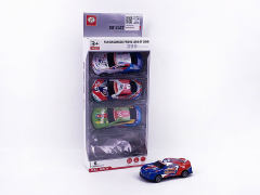 Die Cast Racing Car Pull Back(4in1) toys