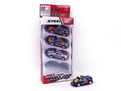 Pull Back Car(4in1) toys