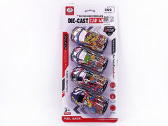 Die Cast Car Pull Back(4in1) toys