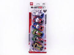 Die Cast Racing Car Pull Back(6in1) toys