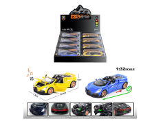 1:32 Die Cast Car Pull Back W/L_S(8in1) toys