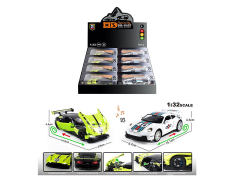 1:32 Die Cast Car Pull Back W/L_S(8in1) toys