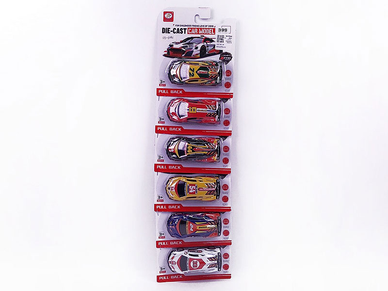 Pull Back Racing Car(6S) toys