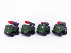 Pull Back Military Car(4S) toys