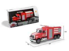 Die Cast Fire Engine Pull Back W/L_S