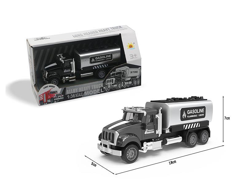 Die Cast Truck Pull Back W/L_M toys