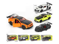 1:36 Die Cast Sports Car Pull Back W/L_S(2S4C) toys