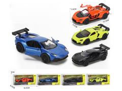 1:36 Die Cast Sports Car Pull Back W/L_S(2S4C) toys