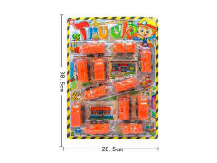 Pull Back Construction Truck(12in1) toys