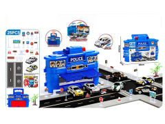 Pull Back Police Car Set toys