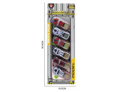 Die Cast Car Pull Back(6in1) toys