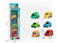 Pull Back Car(6in1) toys