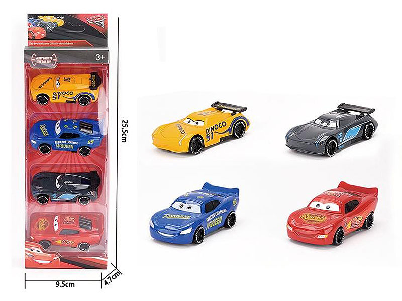 Die Cast Car Pull Back(4in1) toys