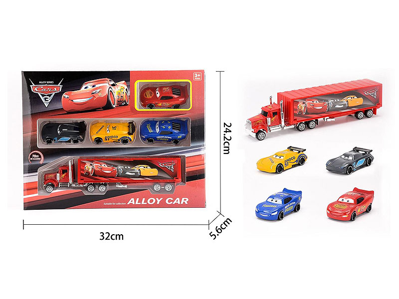 Die Cast Car Pull Back(5in1) toys