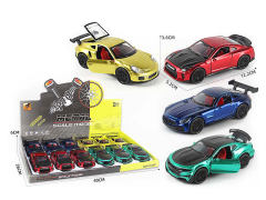 1:36 Die Cast Sports Car Pull Back(12in1) toys