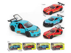 1:36 Die Cast Sports Car Pull Back(2S4C) toys