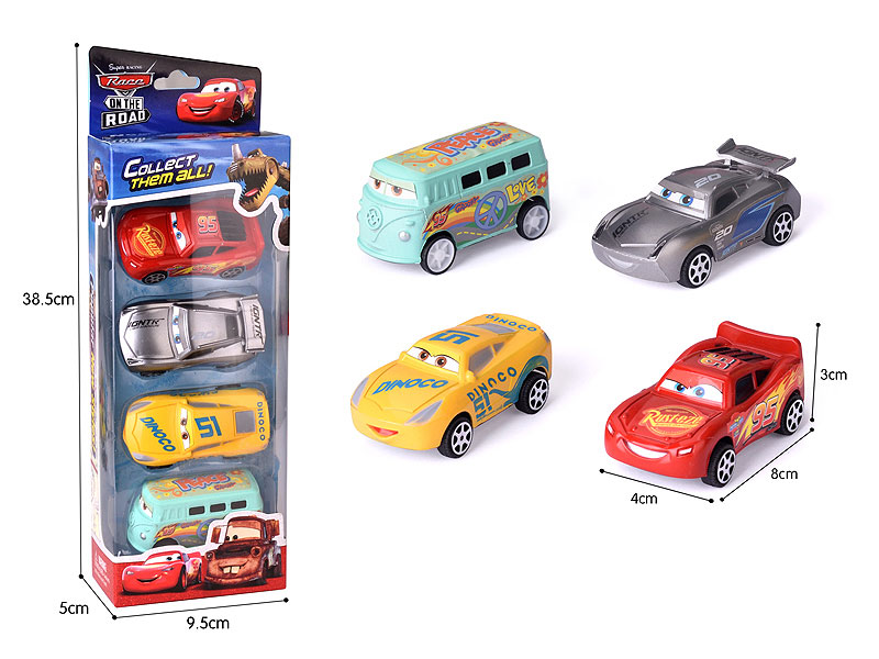 Pull Back Racing Car(4in1) toys