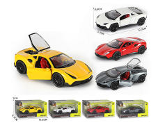 1:36 Die Cast Sports Car Pull Back(2S4C) toys