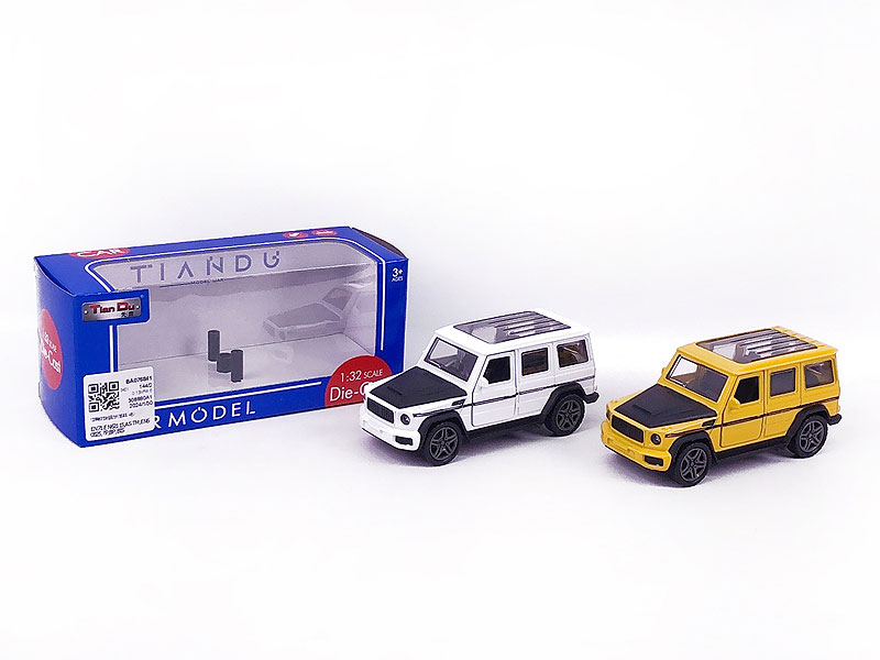 1:32 Die Cast Car Pull Back(4C) toys