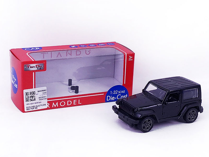 1:32 Die Cast Car Pull Back W/L_M toys