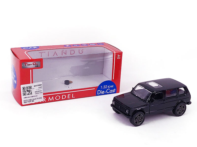 1:32 Die Cast Car Pull Back W/L_M toys